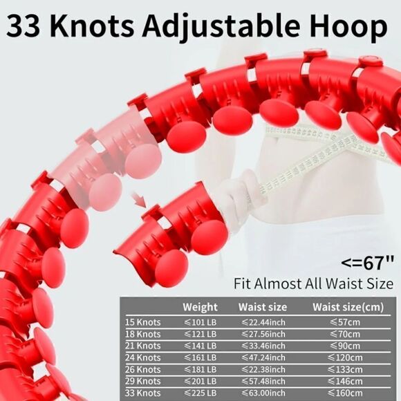 Smart Fitness Hoop - Picture 3 of 7